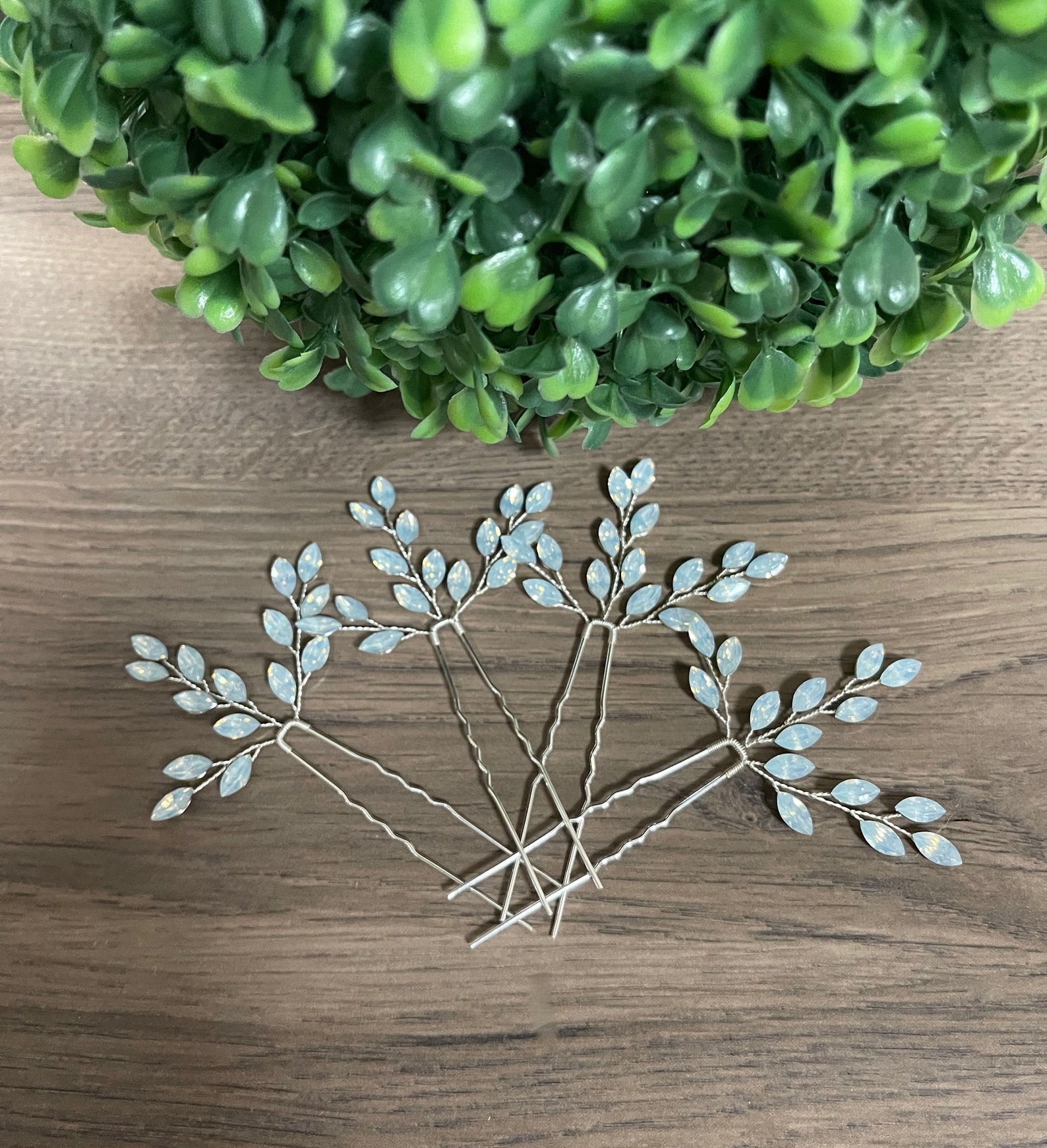 Crystal Hair Pins Rose Gold Bridal Hair Pins Bridal Wedding Etsy