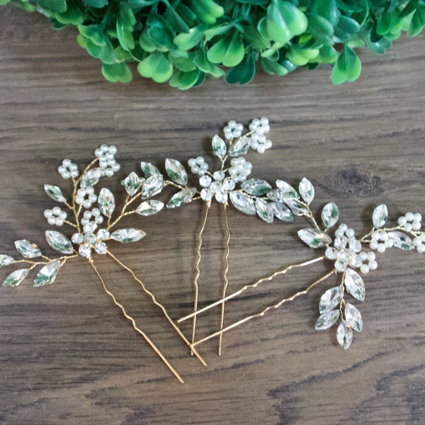 Silver Hair Pin Etsy