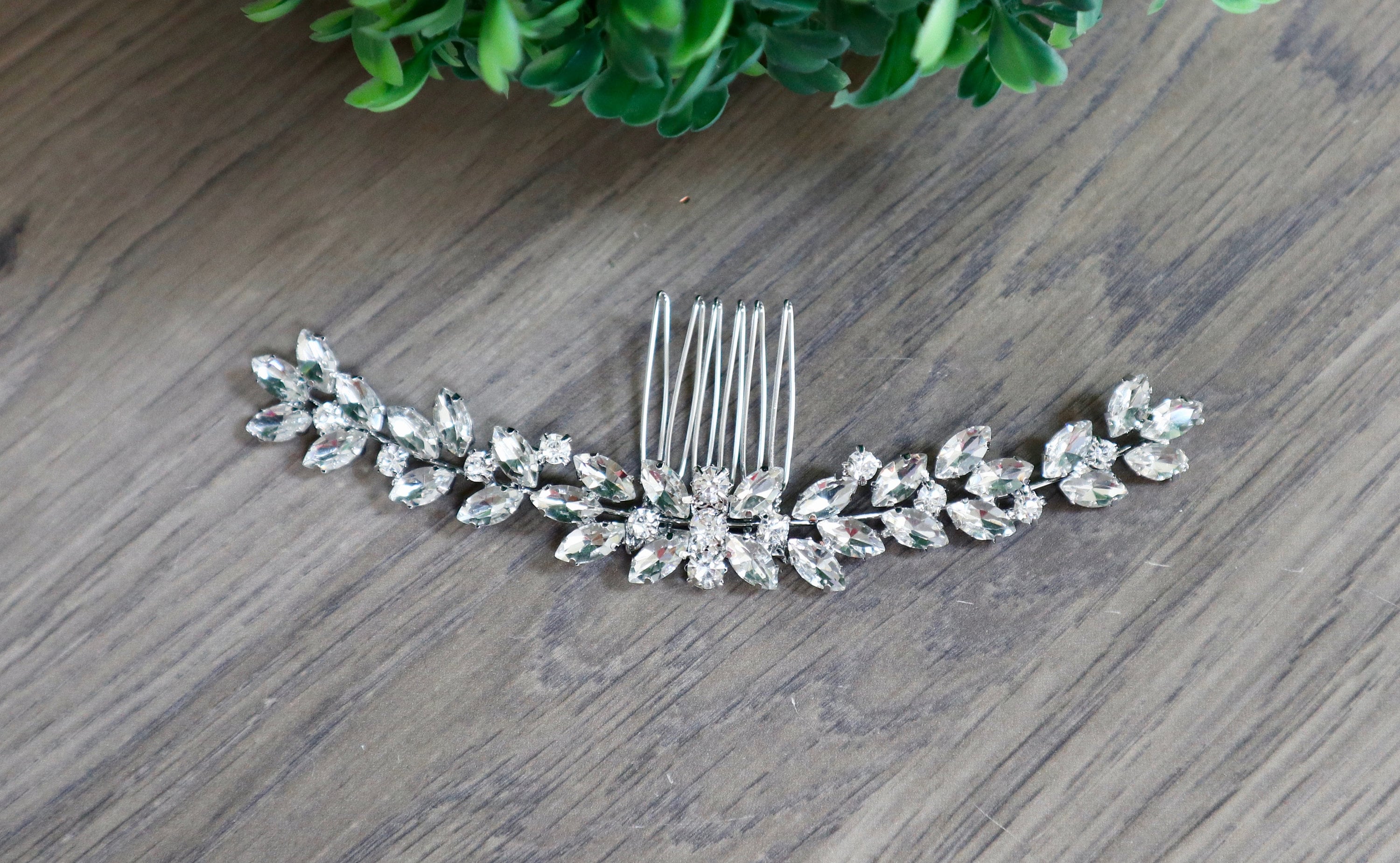 Crystal Bridal Hair comb Crystal Bridal Hair Accessories Crystal Wedding Hair Accessories Crystal Hair vine Crystal Bridal Hair piece