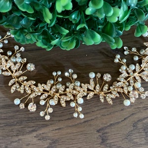 Pezzo per capelli da sposa Vite per capelli da sposa Accessori per capelli da sposa Accessori per capelli da sposa Argento Pezzo per capelli da sposa Oro rosa Vite per capelli da sposa immagine 10