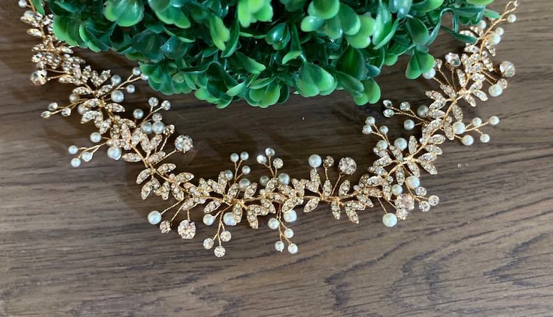 Pezzo per capelli da sposa Vite per capelli da sposa Accessori per capelli da sposa Accessori per capelli da sposa Argento Pezzo per capelli da sposa Oro rosa Vite per capelli da sposa immagine 10