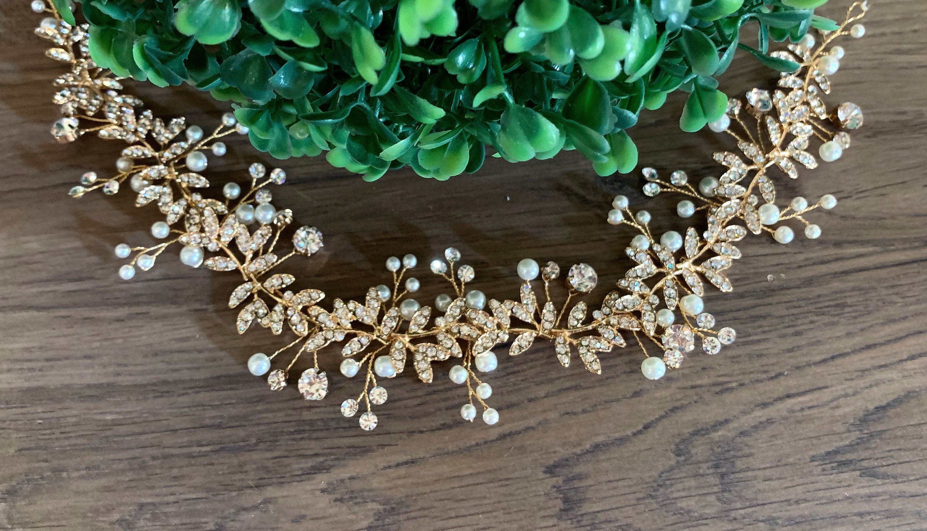 Bridal Hair Accessories Bridal Hair Piece Bridal Hair Vine Etsy
