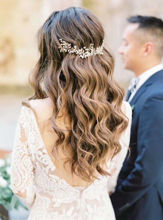 Bridal Hair Piece Bridal Hair Vine Bridal Hair Accessories - Etsy Bridal Hair Piece Bridal Hair Vine Bridal Hair Accessories - Etsy