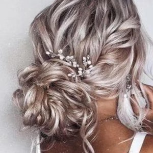 Bridal hair piece Wedding Hair Accessories Bridal  hair comb Wedding hair piece Bridesmaids gift Wedding hair pins Bridesmaids hair pins
