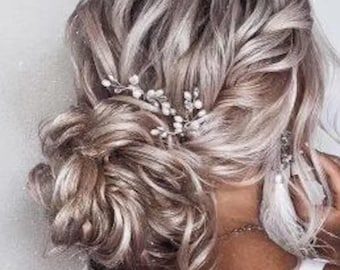 Bridal hair piece Wedding Hair Accessories Bridal  hair comb Wedding hair piece Bridesmaids gift Wedding hair pins Bridesmaids hair pins
