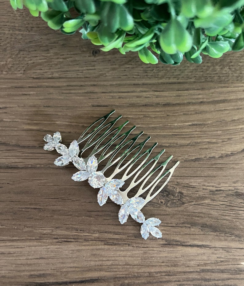 Crystal Bridal Hair Comb Crystal Bridal Hair Accessories Etsy