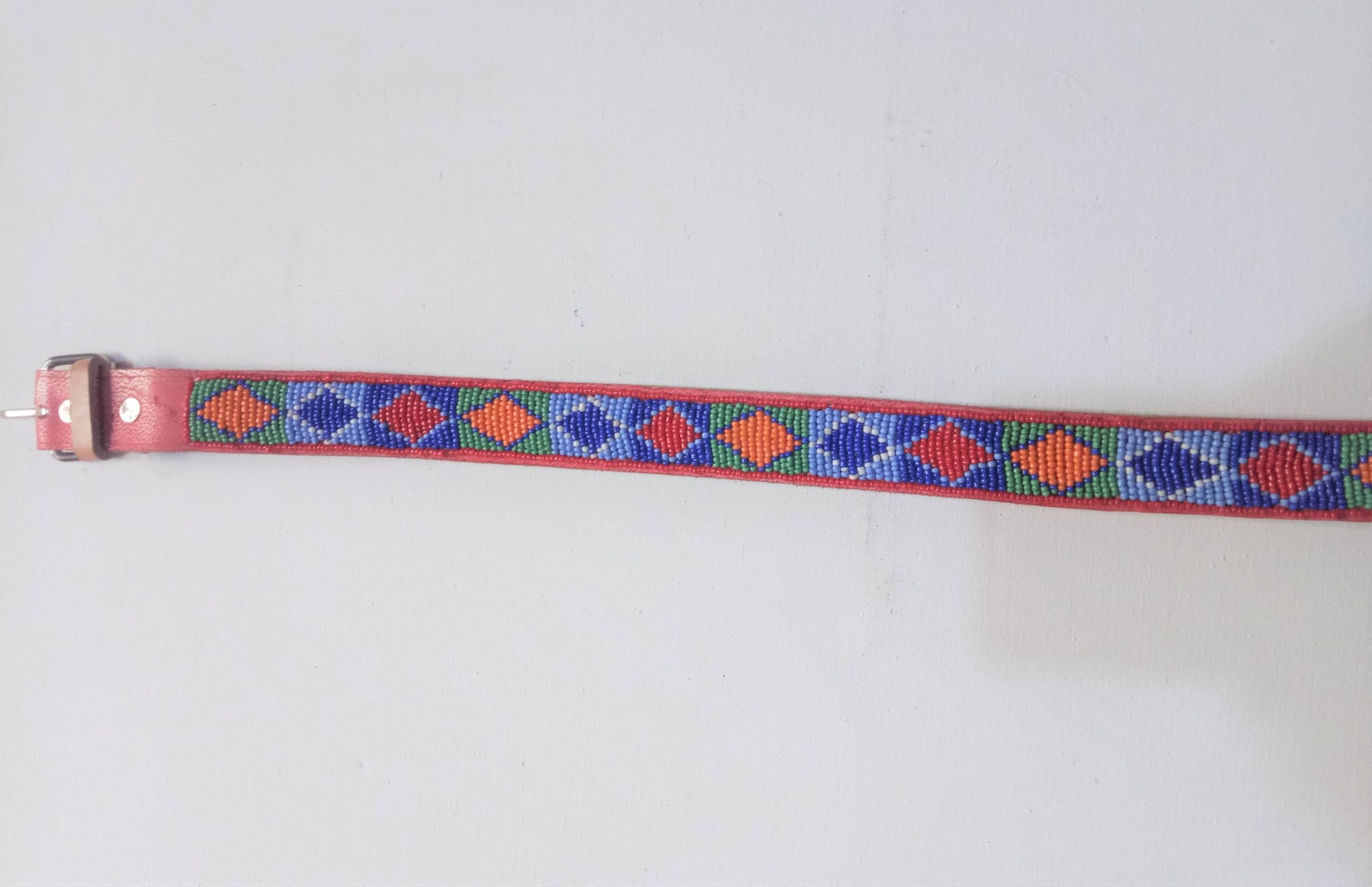 Masai belt Leather belt Beaded belt Handmade belt Maasai | Etsy