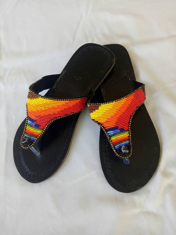 Leather sandals, Multicolor sandals, Maasai sandals, Summer shoes, beaded sandals, masai sandals, african sandals,flower sandals, thongs, Leather sandals, Multicolor sandals, Maasai sandals, Summer shoes, beaded sandals, masai sandals, african sandals,flower sandals, thongs,