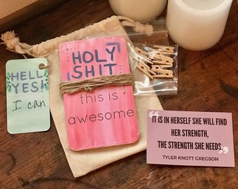 Salty Birth Affirmation Gift Set