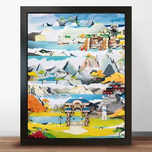 Genshin - Liyue - Shadowbox Kunst