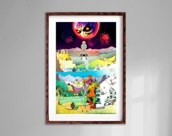 Majora's Mask - Art Print