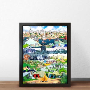 BG3 - Forgotten Realms - Shadowbox Art