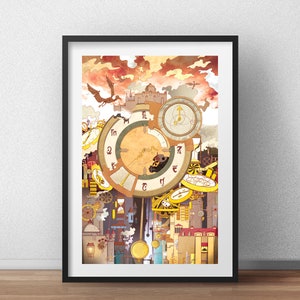The Clockwork City - Art Print