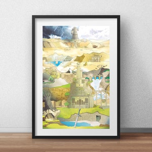 Shadow of the Colossus - Forbidden Lands - Art Print
