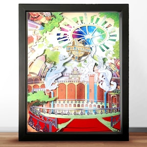 Aether - Garden of the Gods - Shadowbox Art