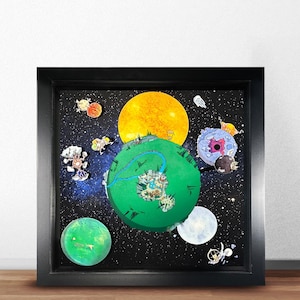 Outer Wilds - Shadowbox Art