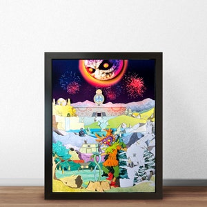 Majora's Masker - Mini Shadowbox Art