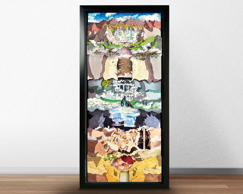 Made in Abyss Shadowbox Art image 1