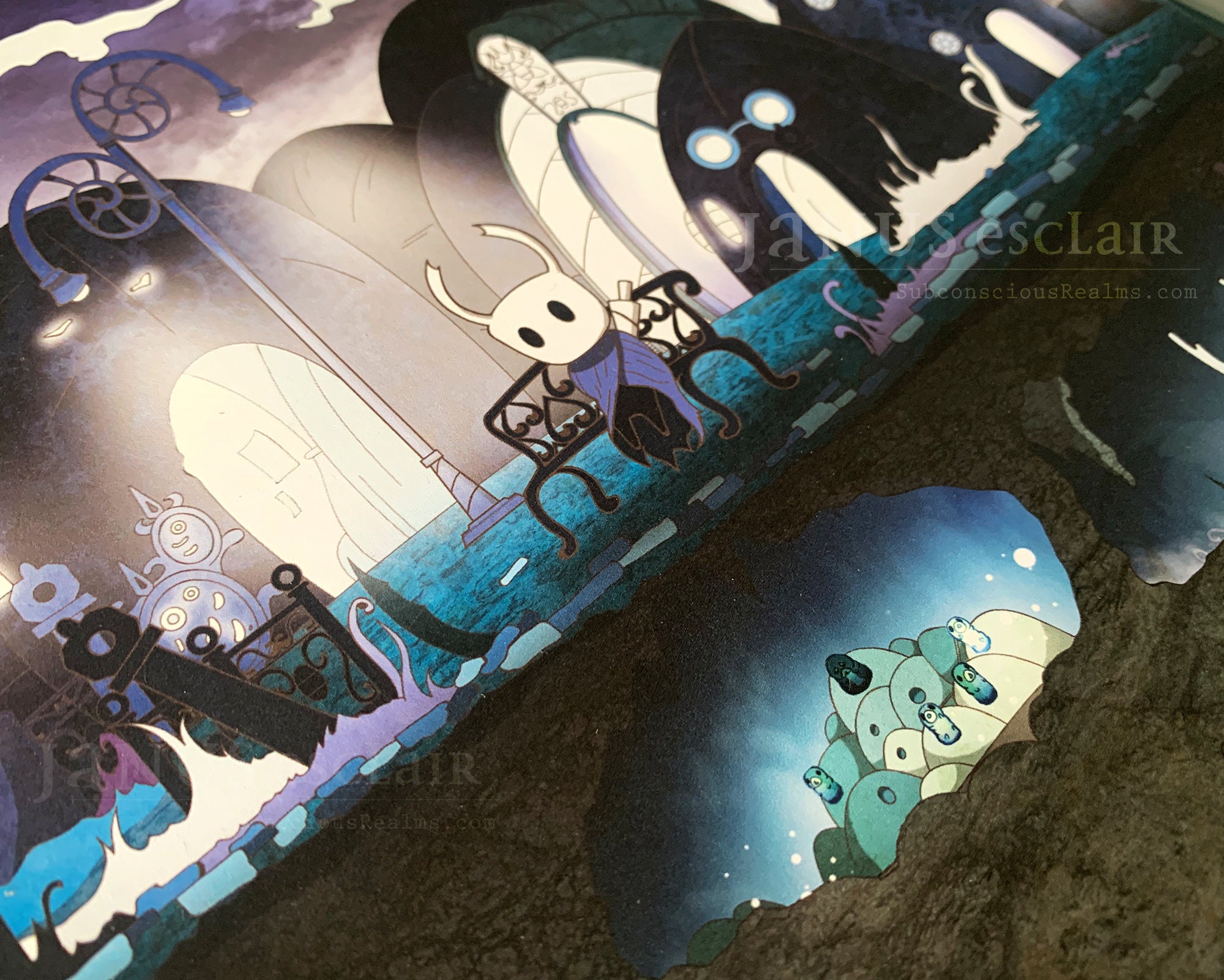 Hollow Knight Hallownest Art Print - Etsy Australia