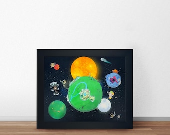 Outer Wilds: Shadowbox Art