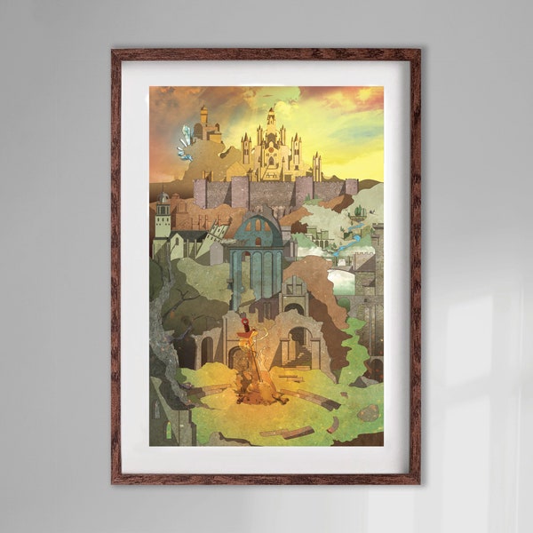 Lordran Art Print