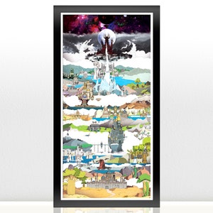 FFXIV-kunstafdruk - World of Hydaelyn Art