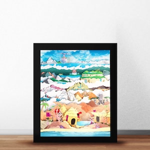 Chrono Cross - Mini Shadowbox Art