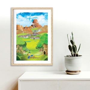 Ocarina of Time - Art Print