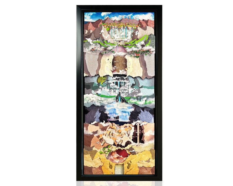 Made in Abyss Shadowbox Art image 2