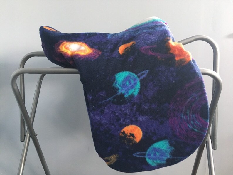 Galaxy Fleece Saddle Cover for Dressage Jumping Saddles All Purpose
