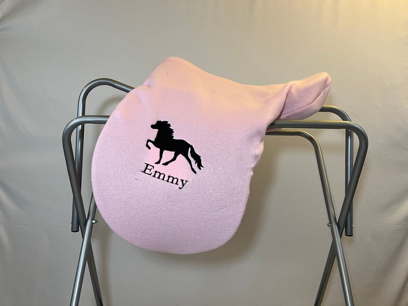 Icelandic Horse Custom Fleece Saddle Cover for Dressage Etsy
