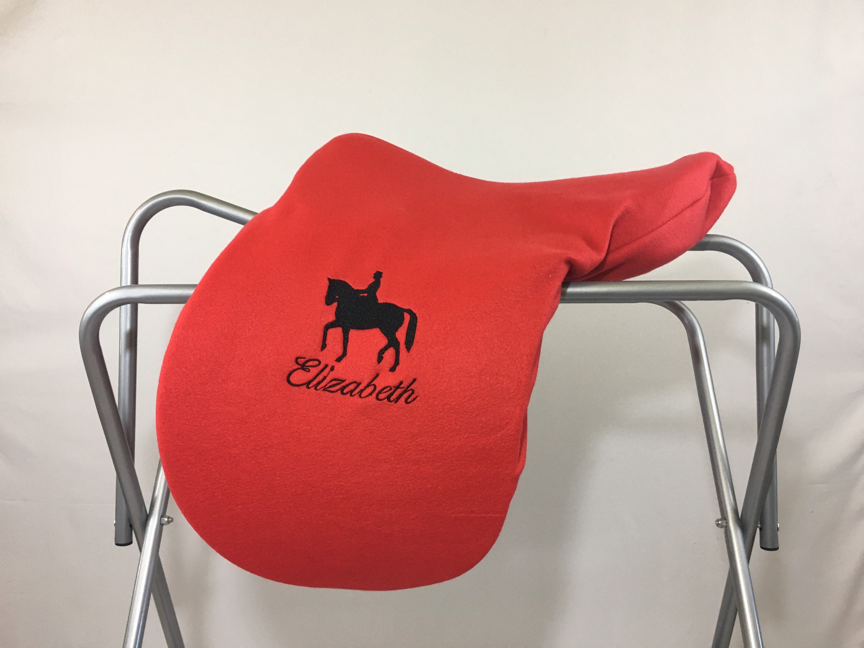 Dressage Horse Custom Fleece Saddle Cover for Dressage Etsy