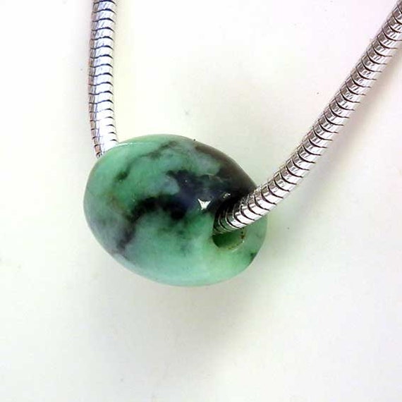 Collar - Plata Y Jade - Yemen Y Las Cuentas De Jade De Asia