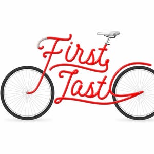 Your Name On A Bike - Custom Bicycle Illustration, personalized [DIGITAL DOWNLOAD ONLY]