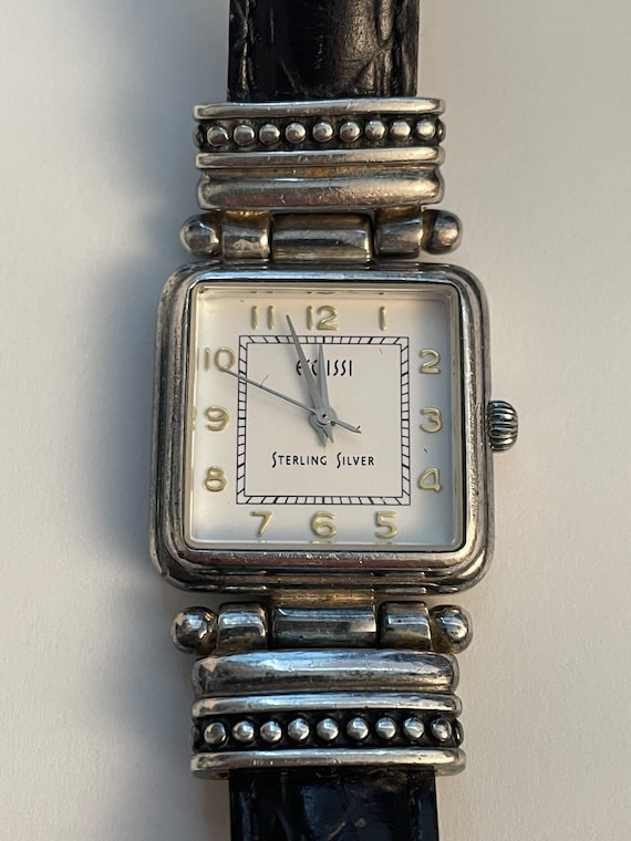 Vintage Ecclissi 925 Sterling Silver Ladies Watch 