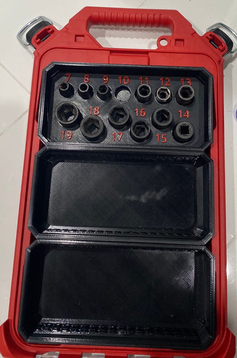 Tekton Socket Holder for Packout Slim Bin Organizer Etsy UK