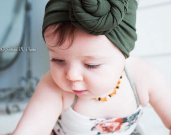top knot baby bows