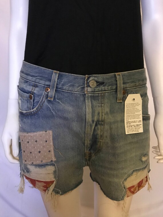 Vintage 90s Levis Redone Shorts - image 2