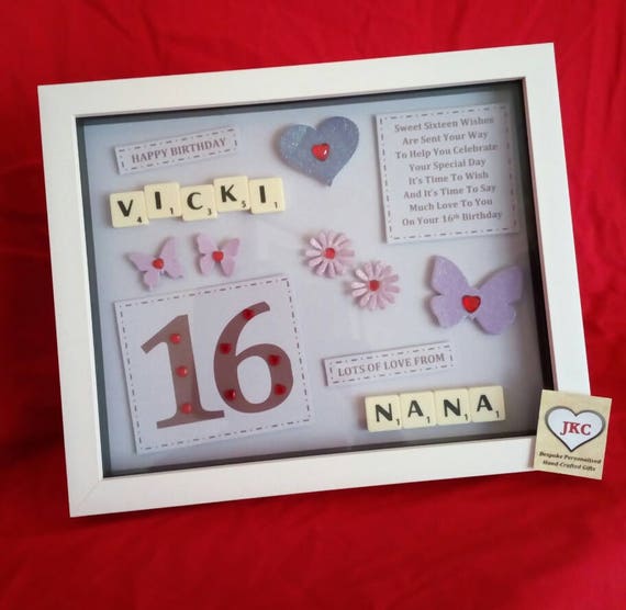 Personalised Photo Frame Birthday Gift 18th 21st 30th 40th 50th Birthday