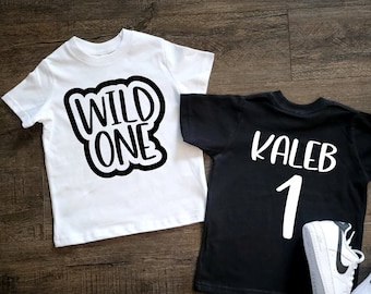 1 Year Old Boys Birthday Shirts, 1st Birthday Shirts, Wild One Boys First Birthday Shirt, one year old Birthday shirt, Boys 1st Birthday