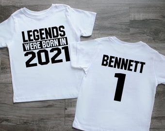 Camisetas de primer cumpleaños, Camisetas de primer cumpleaños para niño, Fiesta de cumpleaños de un año para bebé niño 2020, Camisetas para el primer cumpleaños de niños, Camiseta One para niño,