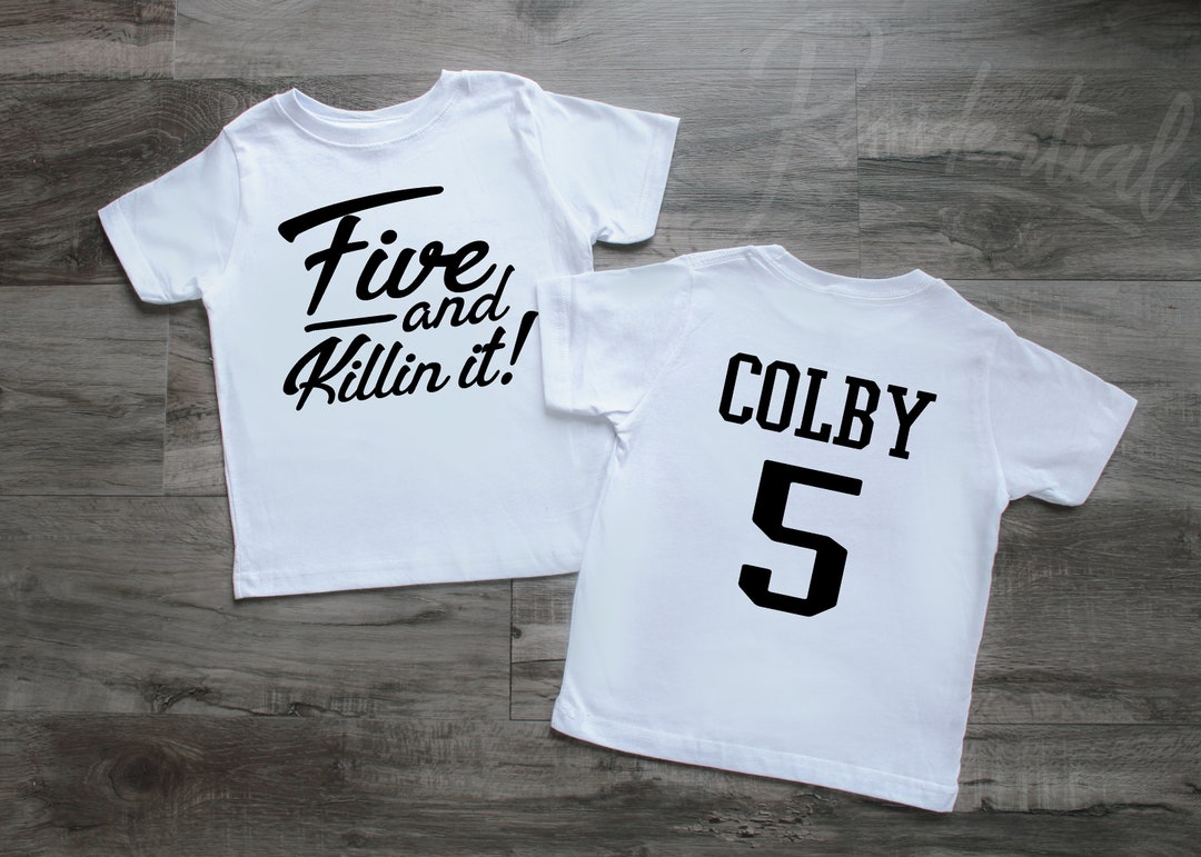 Sonic 5th Birthday Shirt Boy High Five It's My Birthday Shirt