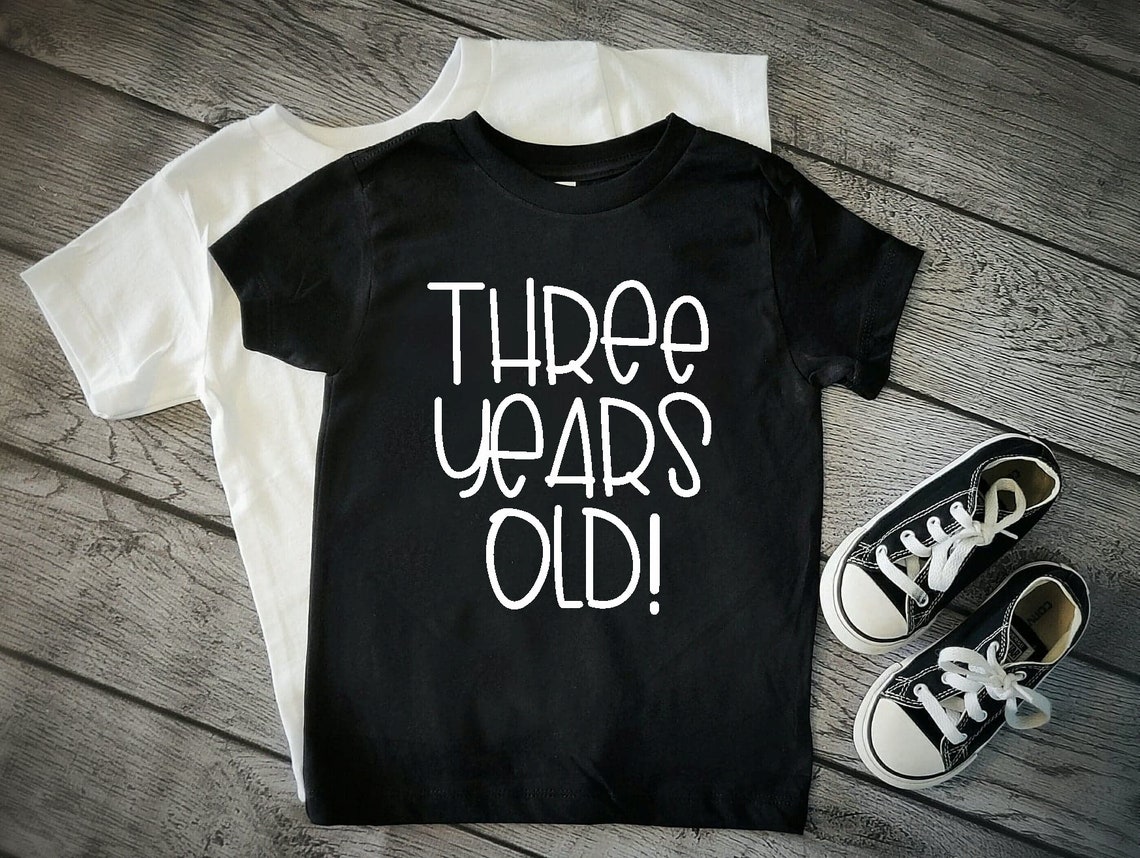 Boys 3rd Birthday Shirt 3 Year Old Birthday Boy Tshirt Etsy