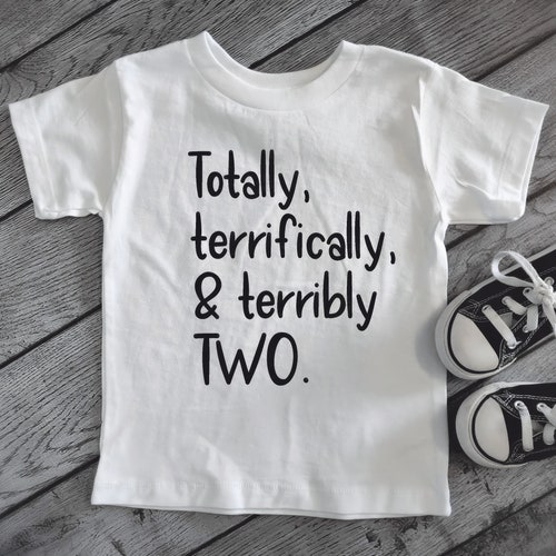 2nd Birthday Shirts Two Year Old Birthday Shirts Second Etsy