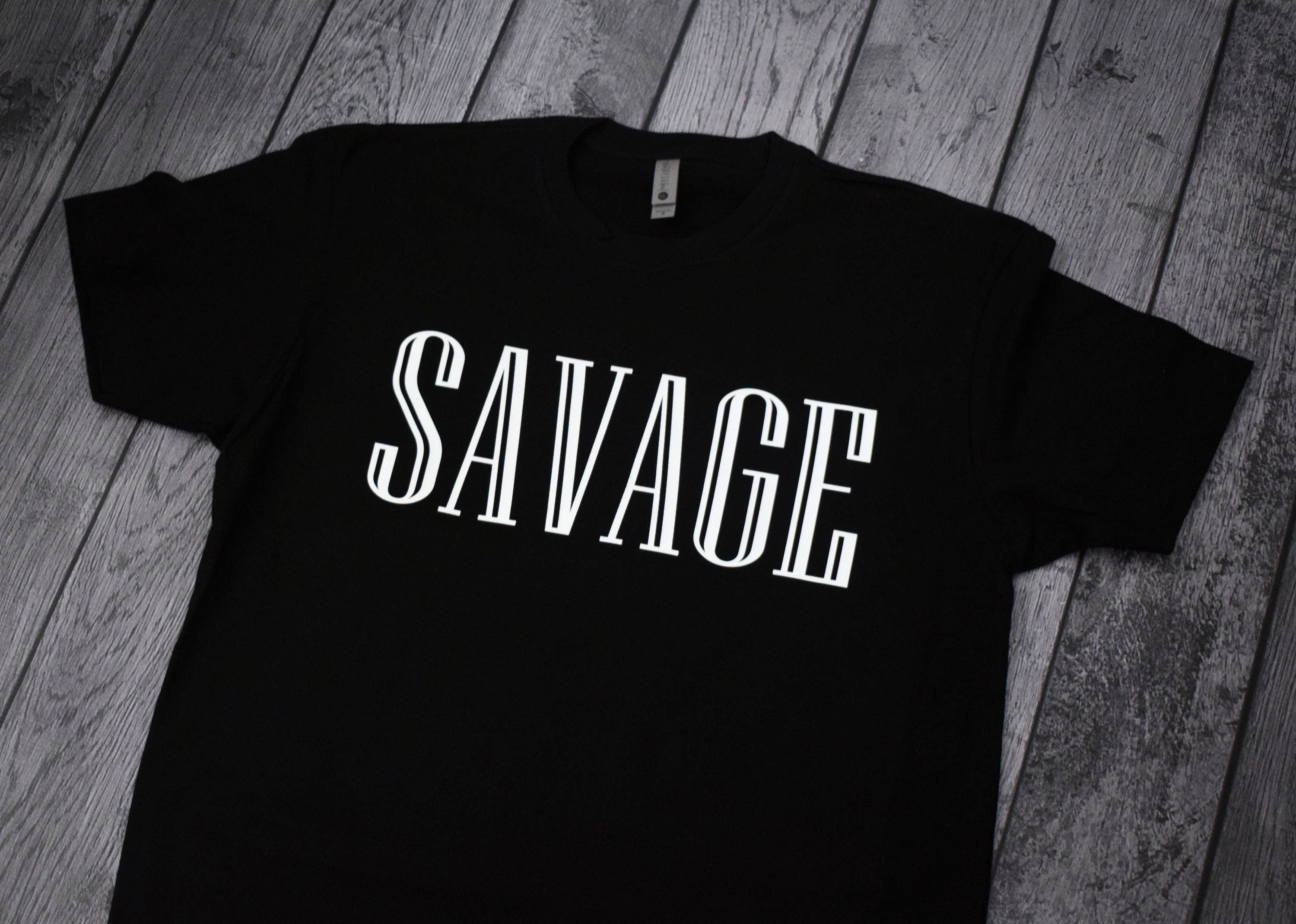 Savage Shirt Soft Cotton Shirt Savage AF Concert shirts | Etsy