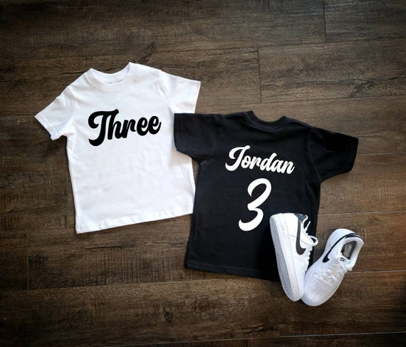 Boys 3rd Birthday Shirt Three Year Old Birthday Shirts Boys 3