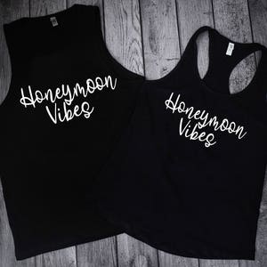 Honeymoon Shirts, Honeymoon Vibes, Shirts For Honeymoon, Matching Husband And Wife Sets, Wedding Day Shirts, Honeymoon tamk