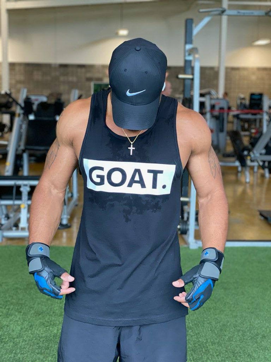 Men's Workout Tanks Workout Tank Tops for Men Goat Shirt Etsy