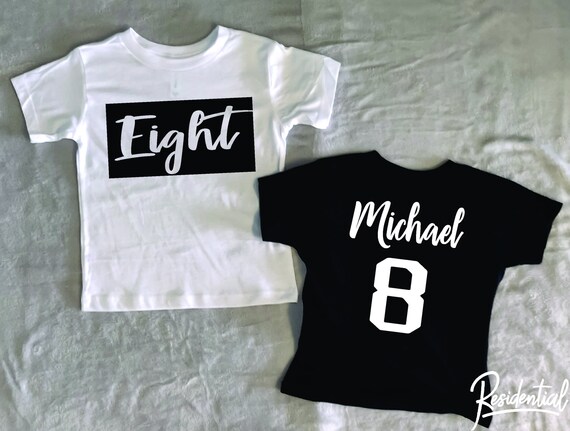 birthday shirts for 8 year old boy
