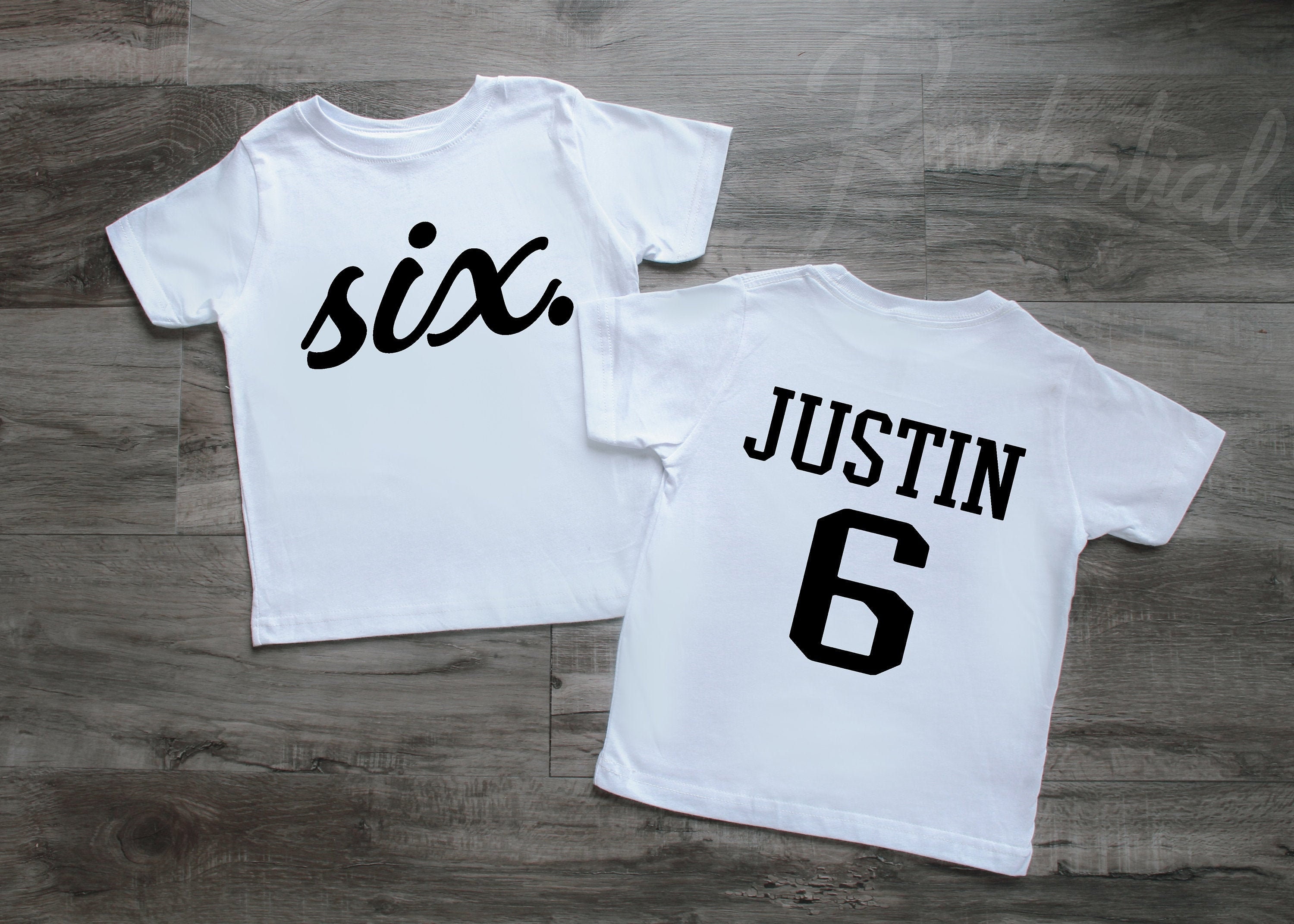 Boys 6th Birthday Shirt Six Birthday Shirt 6 Year Old Etsy